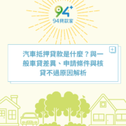 汽車抵押貸款是什麼？與一般車貸差異、申請條件與核貸不過原因解析