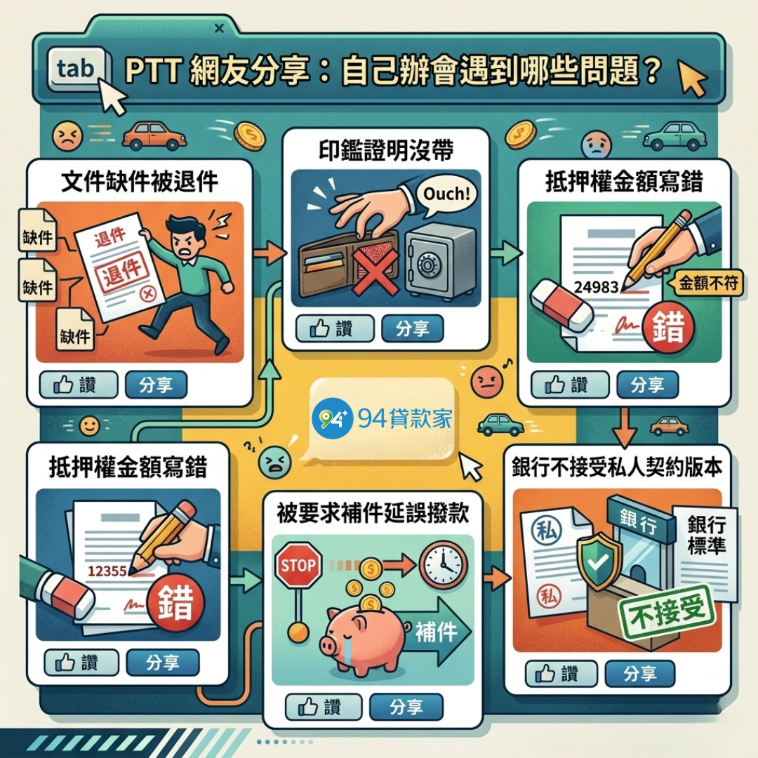 PTT 網友分享:自己辦會遇到哪些問題?